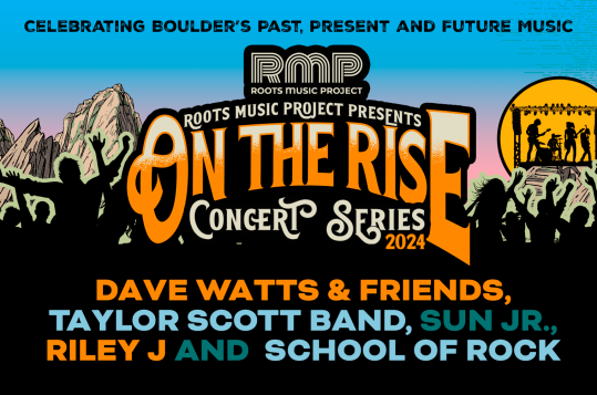 Flyer for On The Rise Concert Series 2024